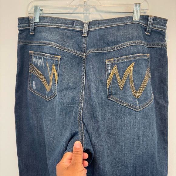 Marina Sport/ Marina Rinaldi Wide Leg Jeans – 25 - Picture 4 of 14